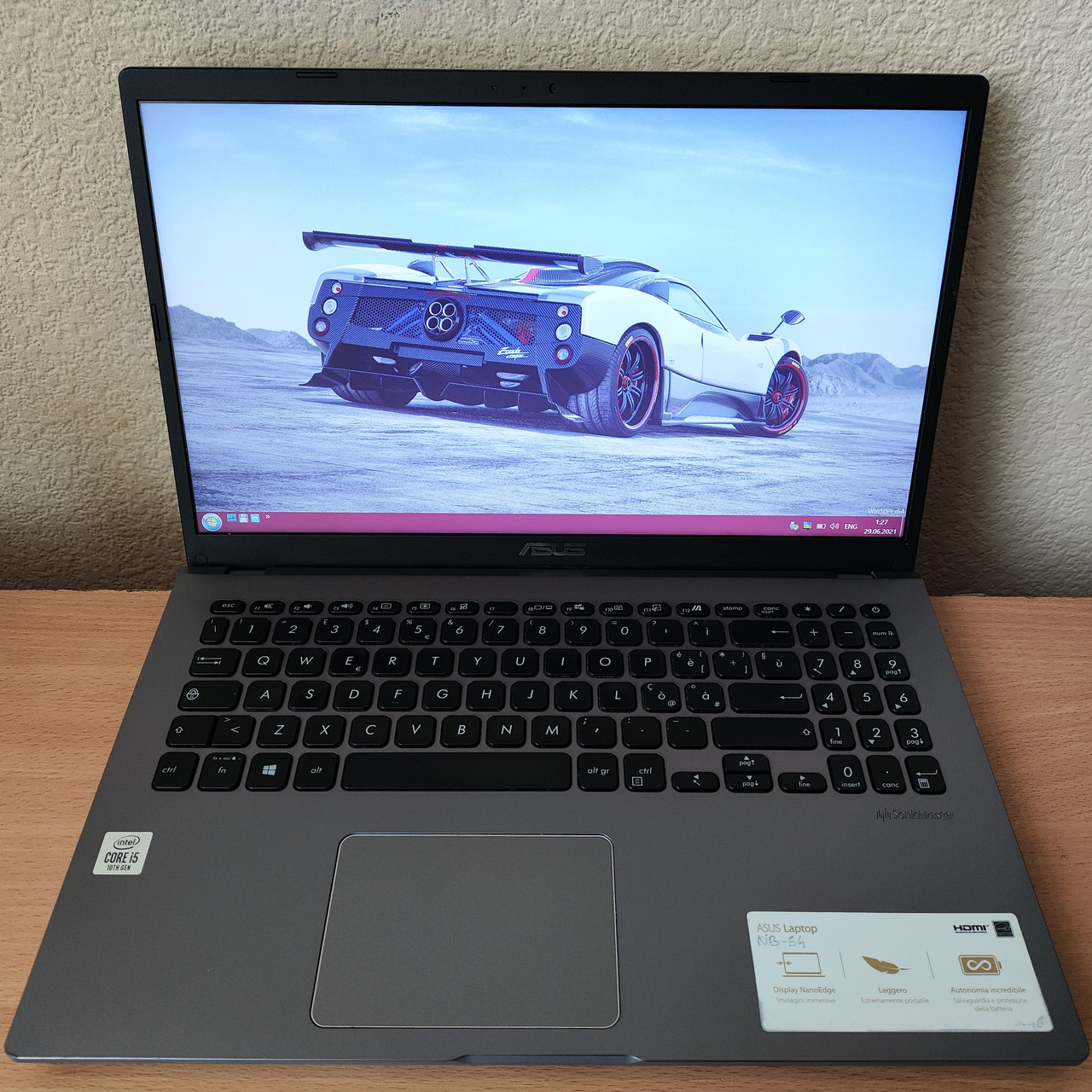Ноутбук ASUS VivoBook X509JA 15.6" Full HD Intel Core i5-1035G1 4 ядра/8 Gb DDR4/256 SSD/Intel UHD Graphics 10Gen