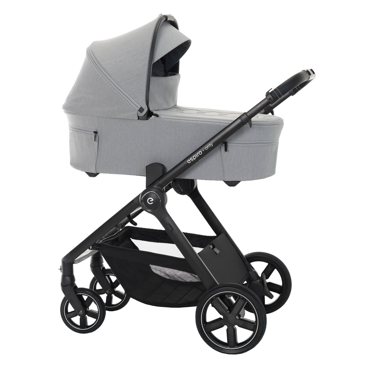 Коляска 2в1 Espiro Only оновлена, Monument grey