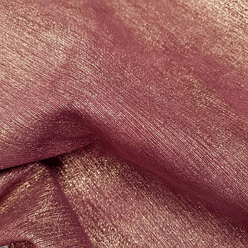 Замша для взуття та галантереї 1.3 мм Бордова з золотими смужками