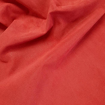 Замша для взуття та галантереї Червона з тисненням 1.3 мм