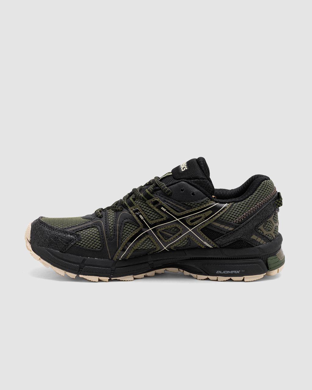 Чоловічі повсякденні кросівки Asics Gel-Kahana 8 Green Black (чорно-зелені) демісезонні 12021 Асікс vkross
