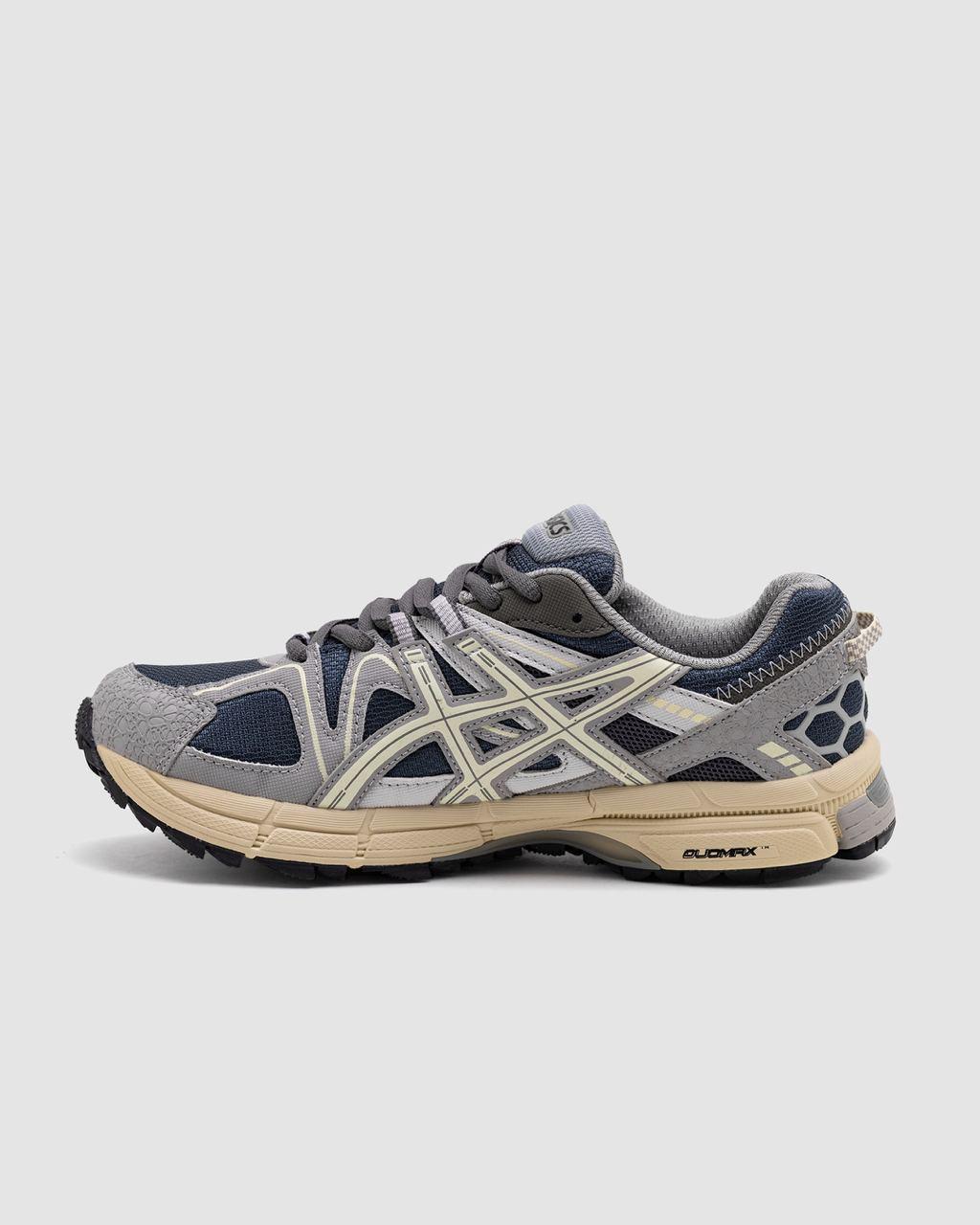 Чоловічі повсякденні кросівки Asics Gel-Kahana 8 Grey Blue (сіро-сині) демісезонні кроси 12022 Асікс vkross