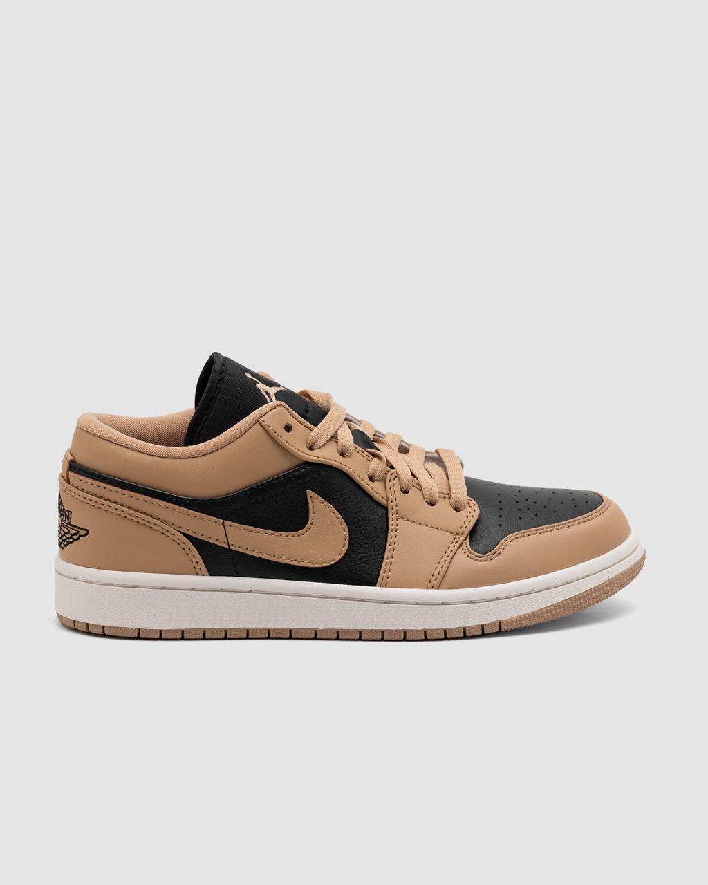 Чоловічі кросівки Nike Air Jordan 1 Low GS "Desert" (коричневі) повсякденні кроси 01111 Найк vkross