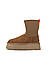 Жіночі повсякденні уги UGG Dipper Boots Chestunt Beige (бежеві) шкіряне зимове взуття 7721 Уги vkross, фото 7