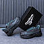 Чоловічі осінні кросівки Reebok Zig Kinetica 2,5 Edge (чорні) повсякденні кросівки 2896 Рибок vkross, фото 5