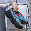 Чоловічі осінні кросівки Reebok Zig Kinetica 2,5 Edge (сині) повсякденні кросівки 2897 Рибок vkross, фото 7