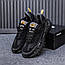 Чоловічі осінні кросівки Reebok Zig Kinetica 2,5 Edge (чорні) повсякденні кросівки 2901 Рибок vkross, фото 7