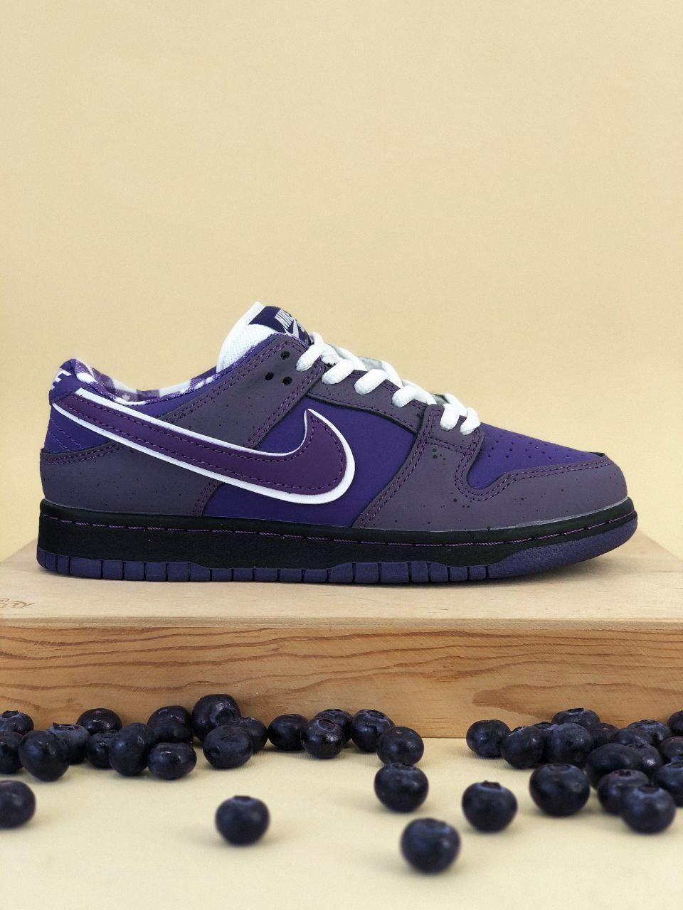 Чоловічі спортивні кросівки Nike SB Dunk Low Purple Lobster (фіолетові) повсякденні 7483 Найк vkross