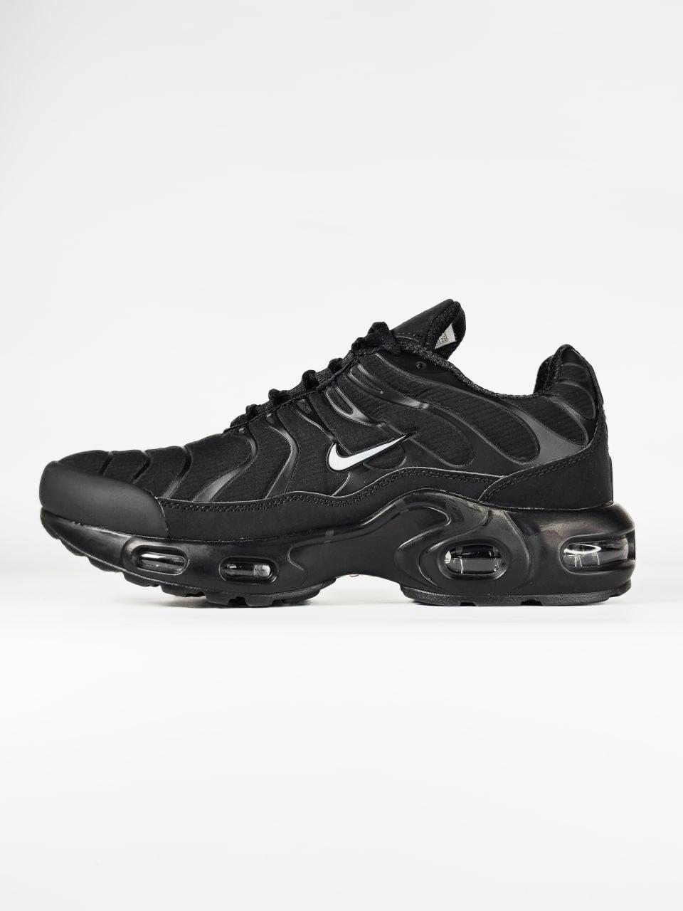 Жіночі зимові кросівки Nike Air Max TN Waterproof Termo Black (чорні) модні спортивні кроси NK765-N Найк vkross