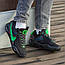 Чоловічі кросівки Nike Cosmic Utility (чорні із зеленим) стильні кросівки 1916 Найк vkross, фото 5