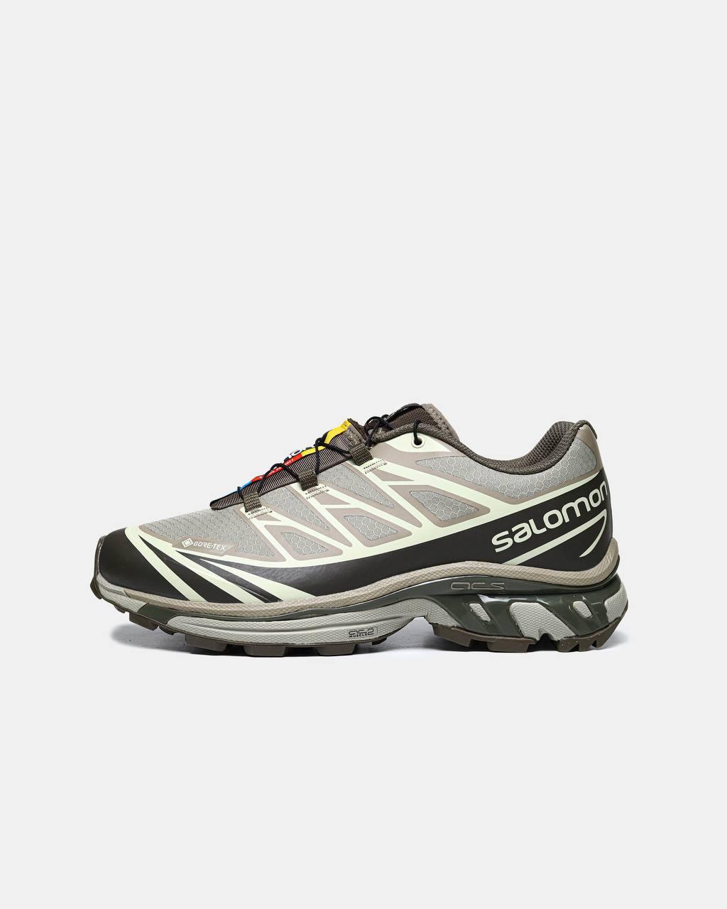 Чоловічі кросівки Salomon XT-6 Black (сірі) повсякденні спортивні кроси sal21 Саломон vkross