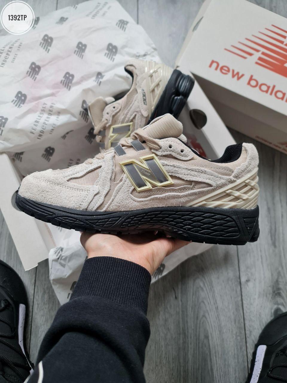 Чоловічі спортивні кросівки New Balance 1906D Protection Pack Turtledove (бежеві) повсякденні 1392TP НБ vkross