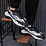 Чоловічі осінні кросівки Reebok Zig Kinetica 2,5 Edge (чорно-білі) повсякденні кросівки 2898 Рибок vkross, фото 6