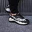 Чоловічі осінні кросівки Reebok Zig Kinetica 2,5 Edge (чорно-білі) повсякденні кросівки 2898 Рибок vkross, фото 11