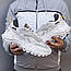 Чоловічі осінні кросівки Reebok Zig Kinetica 2,5 Edge (біло-сірі) повсякденні кросівки 2899 Рибок vkross, фото 4