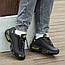 Чоловічі спортивні кросівки Nike Air Max 95 SP Cortiez Black Yellow (чорні з жовтим) стильні 1984 Найк vkross, фото 6