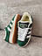 Жіночі зимові кросівки Adidas Campus (зелені з білим) спортивні повсякденні кроси 01210 Адідас vkross, фото 10