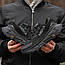 Чоловічі осінні кросівки HOKA Skyline-Float X Gore-Tex Black (чорні) стильні повсякденні кроси 1953 Хока vkross, фото 4