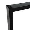 Комплект опор для столу з металу 600×50 мм, H 730 мм 2 шт Чорний, фото 6