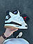 Чоловічі кросівки Nike Air Jordan Retro 4 white & gray (білі із сірим) повсякденні 2525-9 Найк vkross, фото 3