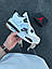 Чоловічі кросівки Nike Air Jordan Retro 4 white & gray (білі із сірим) повсякденні 2525-9 Найк vkross, фото 8