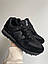 Чоловічі кросівки New Balance 574 Black (чорні) повсякденні низькі кроси 0610v Нью Беленс vkross, фото 4