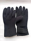 Рукавички для дайвінгу із застібкою Legend неопрен 5 мм, фото 2