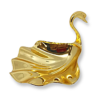 Цукерниця MCA Vizyon з меляра з позолотою "Лебідь"