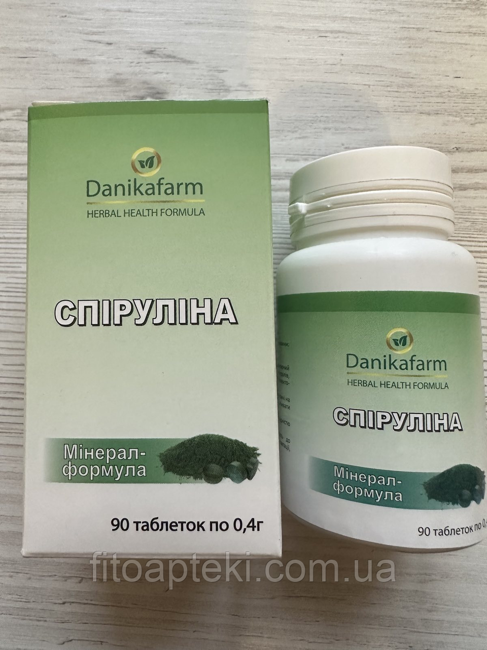 Спіруліна — минералформула (Spirulina platensis) (90 таблеток по 0,4 г) термін до 03.27