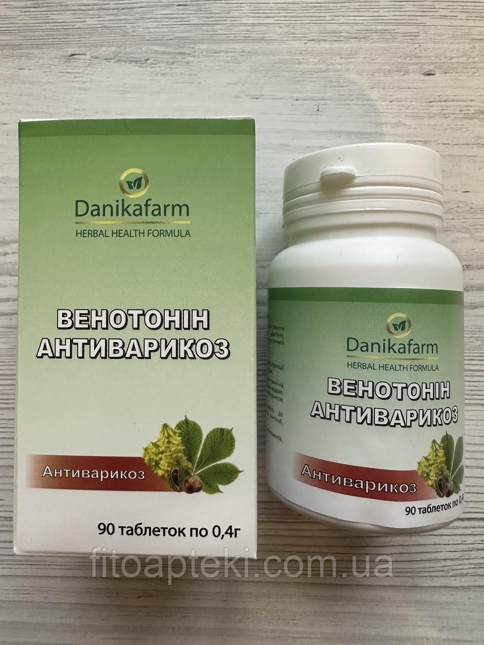 Венотонін — Антіварікоз (90 таблеток по 0,4г)