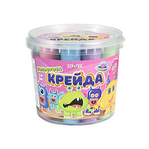 50138 Мел круглий-16 штук Strateg