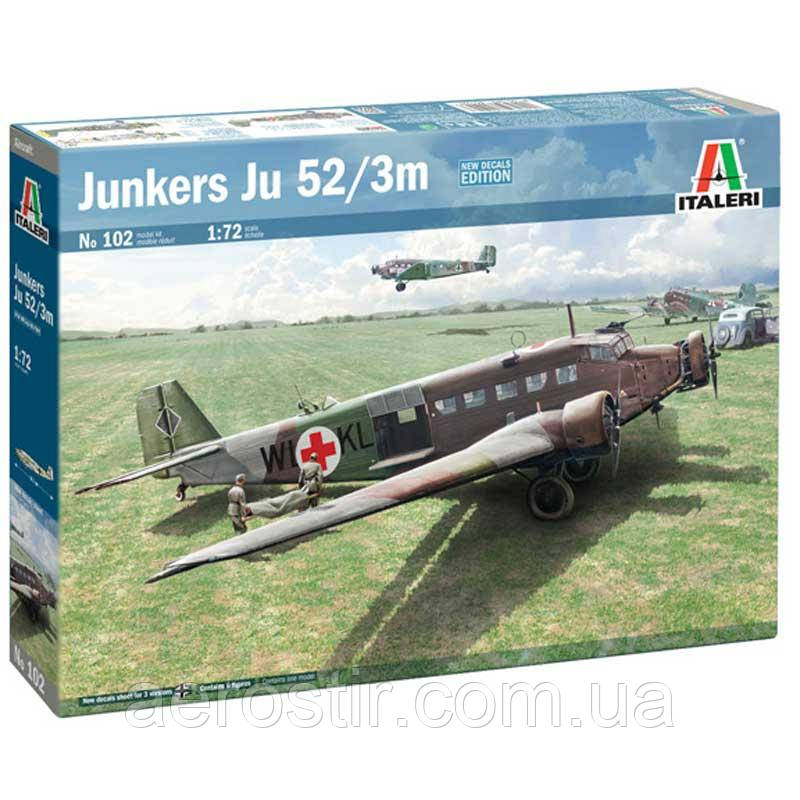 Junkers Ju 52/3m 1/72 Italeri 102