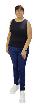 Літня жіноча майка рубчик