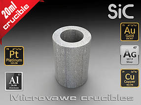 Тигель для плавлення металів – карбід кремнію SiC, фото 3