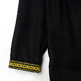 Вишиванка для хлопчика з довгим рукавом Колоски, фото 3