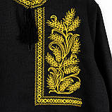 Вишиванка для хлопчика з довгим рукавом Колоски, фото 5