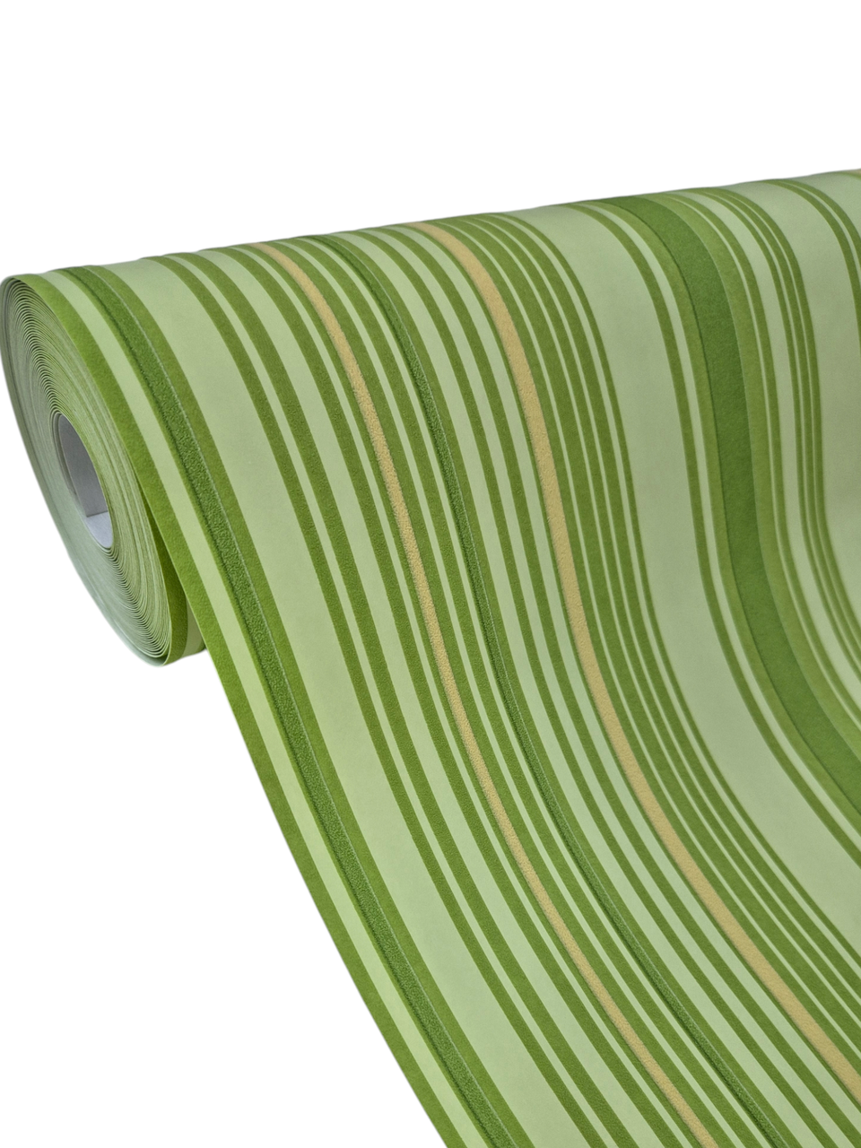 Шпалери вінілові на флізеліновій основі 10,05 × 0,53 Marburg 57139, салатові для спальні, вітальні, дитячої та кухні, фото 1