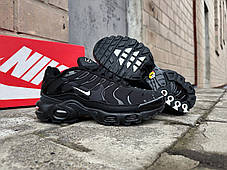 Чоловічі кросівки Nike Air Max Plus TN Black чорні, фото 4
