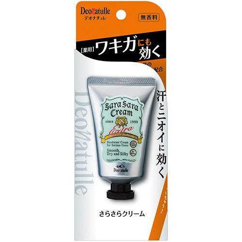 Deonatulle SARA SARA Smooth Cream Японський крем дезодорант антиперспірант на основі мінеральних квасців, 45 г