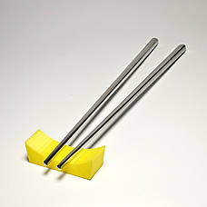 Підставка для китайських паличок суші жовтий колір пластикові, фото 4