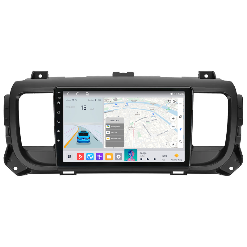 Штатная магнитола Mekede MS Peugeot Expert 3 (2016-2022) QleD