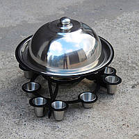 Садж з соусницями та чарками