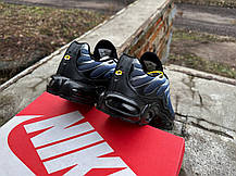 Чоловічі кросівки Nike Air Max Plus TN сині з чорним, фото 5