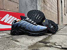 Чоловічі кросівки Nike Air Max Plus TN сині з чорним, фото 4