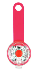 IPX7 Водонепроникний світлодіодний нашийник для собак і кішок червоний