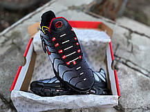 Чоловічі кросівки Nike Air Max Plus TN Black чорні з сірим, фото 6