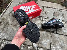 Чоловічі кросівки Nike Air Max Plus TN Black чорні з сірим, фото 3
