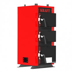 Котел твердопаливний KRAFT серія К - 12 кВт (з ручним керуванням)  "єВідновлення"