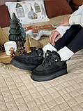 Жіночі зимові уги UGG Lowmel Black Platform (з хутром) ALL19032, фото 3