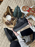 Жіночі зимові уги UGG Lowmel Black Platform (з хутром) ALL19032, фото 5
